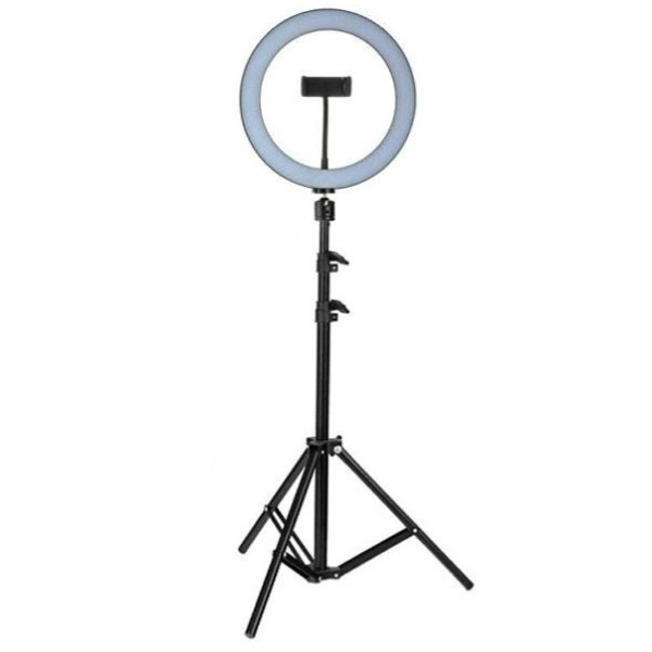 Кольцевая LED лампа Ring Light 33 см с штативом и креплением для телефона LC-330