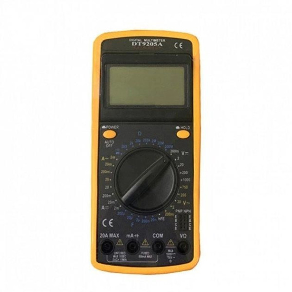 Цифровой мультиметр Digital DT9205A с профессиональными функциями тестера