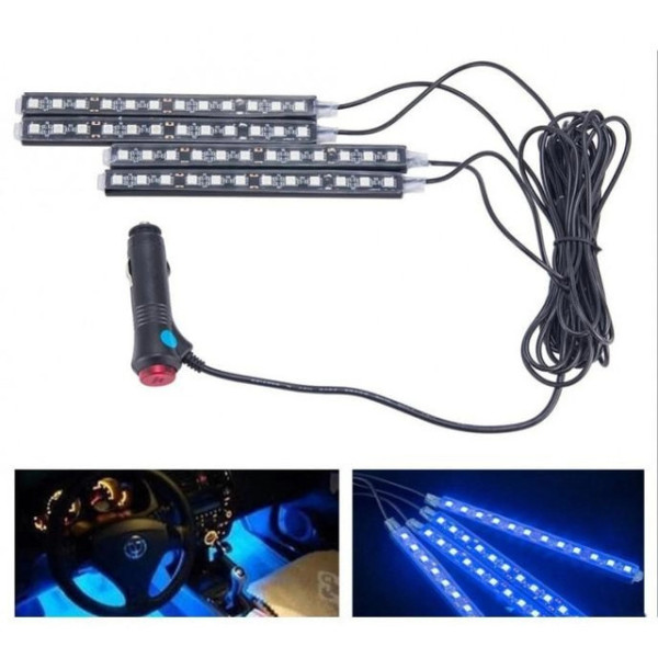 Влагозащитная цветная RGB LED подсветка AMBIENT HR-01678 для салона автомобиля
