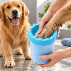 Лапомойка Pet Feet Washer для собак от 20 кг с большой емкостью, размер L для мытья лап