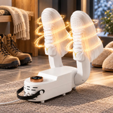 Электрическая складная сушилка для обуви Shoe Dryer TVT06 150 Вт с подогревом и таймером до 120 минут