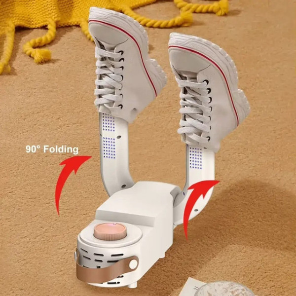 Электрическая складная сушилка для обуви Shoe Dryer TVT06 150 Вт с подогревом и таймером до 120 минут