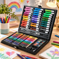 Набор для рисования и творчества Art Set 150 предметов в кейсе для детей и подростков
