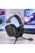 Игровая проводная гарнитура XO GE-07 с микрофоном, USB Type-A, AUX 3.5 мм и подсветкой, черная