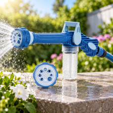 Пистолет для полива Ez Jet water cannon универсальный водомет с регулировкой струи