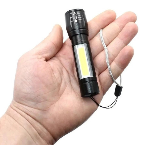 Миниатюрный ручной светодиодный фонарь BL-911 с аккумулятором и USB-зарядкой