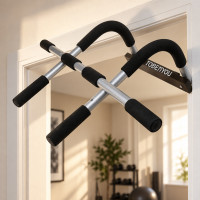 Турник с брусьями Iron Gym для домашнего использования, навесной металлический тренажер в дверной проём