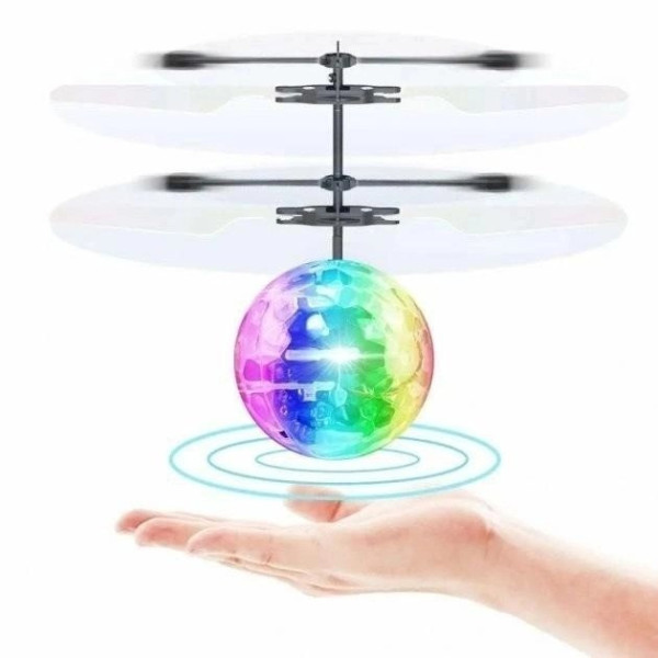 Летающий диско-шар Airset Sensor Flying Ball TT-308 с управлением от руки и световыми эффектами