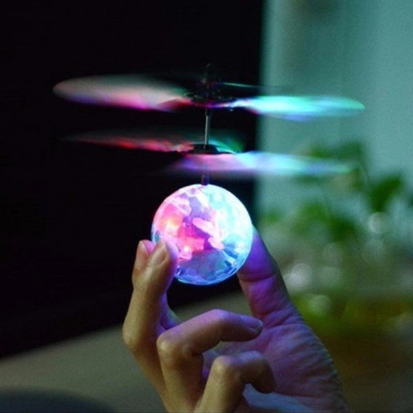 Летающий диско-шар Airset Sensor Flying Ball TT-308 с управлением от руки и световыми эффектами