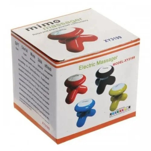 Вибромассажер для тела mimo XY с аккумулятором и USB-зарядкой, ручной электронный массажер