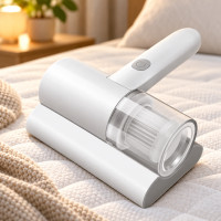 Ручной портативный беспроводной аккумуляторный пылесос Dust Suction Mite Remover для сухой и паровой уборки