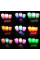 Ночник Luma Candles набор из 3 светодиодных LED свечей с RGB подсветкой и пультом управления