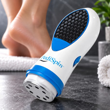 Пемза электрическая Pedi Spin Pro с односторонней пилкой и сменными лезвиями для педикюра и пяток