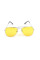 Антибликовые желтые очки Night View Glasses для водителей с ночным видением и складной оправой