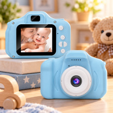 Детский цифровой фотоаппарат и видеокамера X200 Kids Camera 2.0 игрушка с аккумулятором