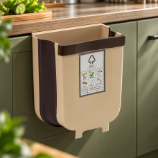 Складное подвесное мусорное ведро Foldable Hanging Garbage Bin для дверцы
