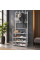 Вешалка напольная New simple floor clothes rack с подставкой для зонтов на ножках