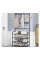 Вешалка напольная New simple floor clothes rack с подставкой для зонтов на ножках