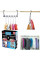 Вешалка-переноска для одежды Wonder Hanger Max 10 в 1 с органайзером для шкафа