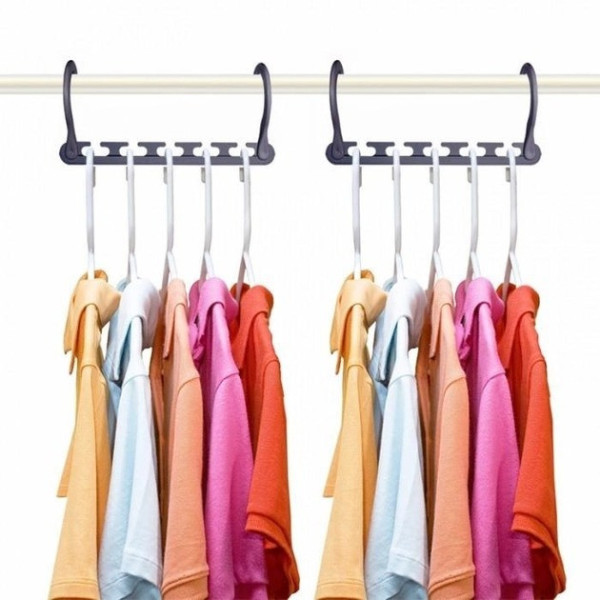 Вешалка-переноска для одежды Wonder Hanger Max 10 в 1 с органайзером для шкафа
