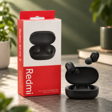 Беспроводные вкладыши AirDots 2 с Bluetooth 5.0 и встроенным микрофоном, черные