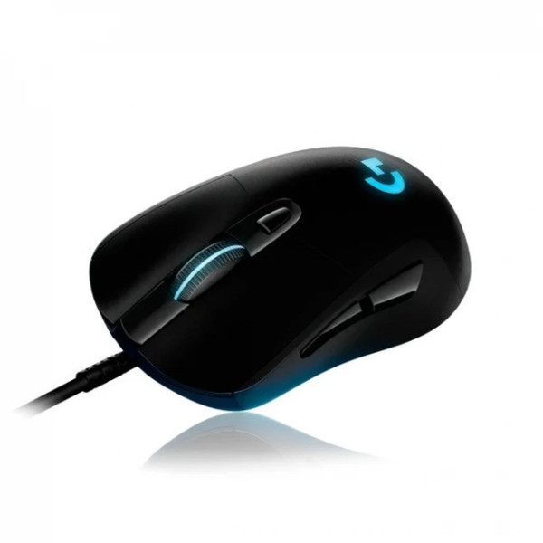 Проводная игровая мышь G407 Silent Plus с LED подсветкой и разрешением 12000 DPI для ПК и ноутбука