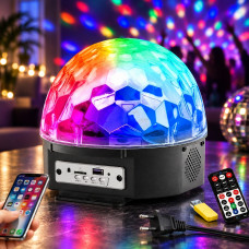 Диско-шар светодиодный Magic Ball Music Super Light со светомузыкой и пультом для вечеринок и праздников