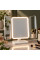 Настольное косметическое тройное LED зеркало XW 810 с аккумулятором и сенсорным управлением, 3 режима подсветк