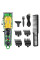 Машинка для стрижки волос HAIR CUTTER LY-452 аккумуляторная с 4 насадками прозрачная