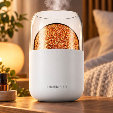 Ультразвуковой увлажнитель воздуха и аромадиффузор LAMP JSQ-2 280 мл с функцией ночника для дома