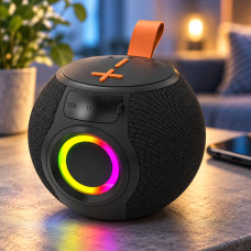 Беспроводная колонка с Bluetooth, мощным динамиком и RGB подсветкой