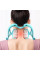 Роликовый ручной массажер для шеи и плеч Hexiang Neck Massager с 6 массажными шариками для снятия напряжения