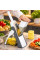 Тёрка с насадками для овощей Brava Spring Slicer мультислайсер из нержавеющей стали