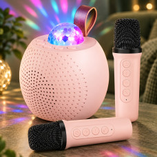 Портативная Bluetooth колонка Z1 с LED диско-шаром и функцией караоке на аккумуляторе