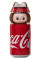 Плюшевый брелок Labubu в виде банки Coca Cola коллекционная игрушка