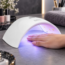 Лампа для сушки гель лака Sun 1 LED+CCFL 48 Вт белая с таймером