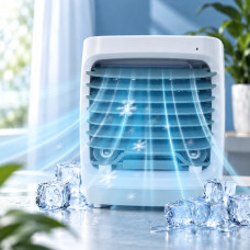 Мини кондиционер Arctic Air Cooler AND XL-1375 для бытового охлаждения, белый
