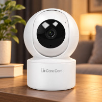 Беспроводная IP камера CareCam 23ST с Wi-Fi, поддержкой microSD и датчиком движения для внутреннего использова
