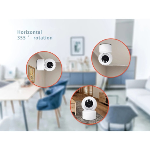 Беспроводная IP камера CareCam 23ST с Wi-Fi, поддержкой microSD и датчиком движения для внутреннего использова