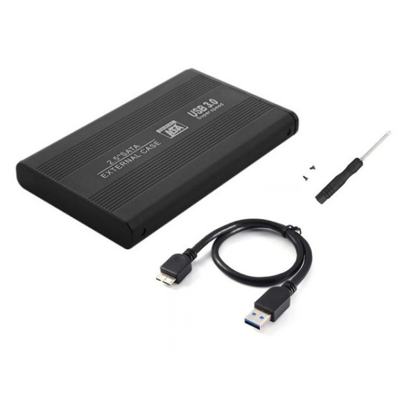 Внешний USB карман для жестких дисков SSD и HDD 2.5" USB3.0-SATA-2.5
