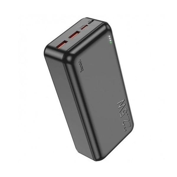 Портативный аккумулятор Power Bank Hoco J101B 30000mAh с поддержкой PD 20W и QC 3.0 22.5W черный