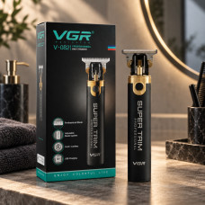 Триммер VGR V-082 для стрижки волос и бороды с аккумуляторным питанием и 3 насадками
