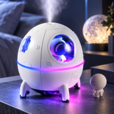 Ультразвуковой увлажнитель воздуха Space Capsule с ночником, подсветкой и аромадиффузором