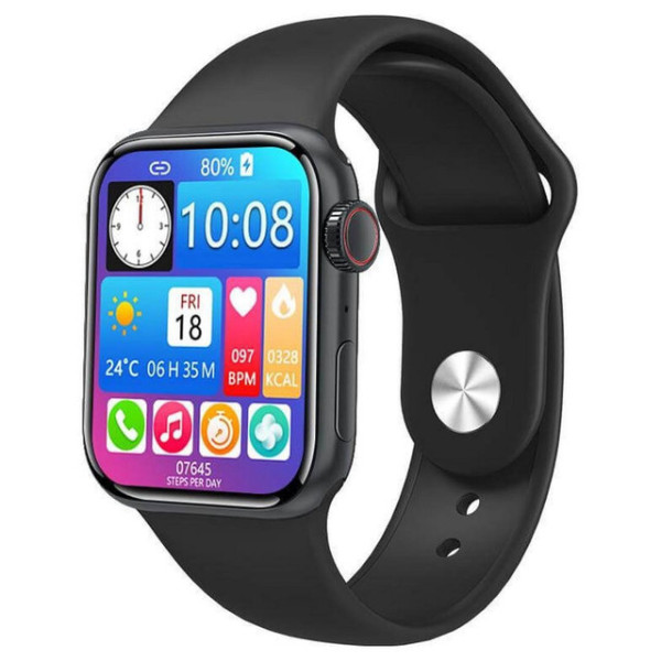 Наручные смарт-часы Watch GS7 Pro Max с оповещениями вибрация и звук, совместимость с Android