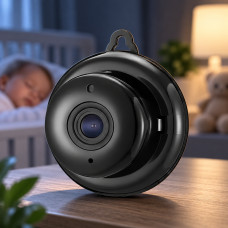 Внутренняя Wi-Fi камера V380 OMG Eye 1080p с функцией радионяни и режимом день/ночь