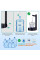 Аккумуляторная электрическая помпа для воды X115 Table Water Dispense с подставкой под стакан
