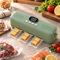 Портативный вакуумный упаковщик AND 1425 с USB-зарядкой для продуктов питания
