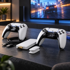 Портативная детская игровая приставка M15 4K 64GB с 20000 играми и двумя беспроводными контроллерами