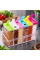 Набор для специй Seasoning six piece set из 6 пластиковых баночек с подставкой, подходит для посудомоечной маш