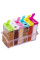 Набор для специй Seasoning six piece set из 6 пластиковых баночек с подставкой, подходит для посудомоечной маш